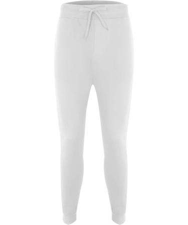Hanxiulin Men's Training Suit - Premium Jogging & Sports Set | Sweatshirt Pants & Leisure Wear in XL White - Buy Online on GoSupps.com
