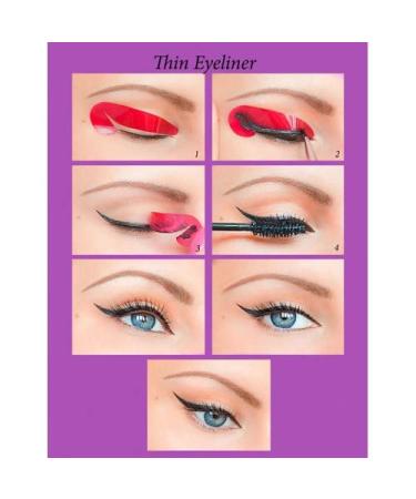Quick Make-up Eyeliner Stickies COMPLETE SET 80 Pieces for Effortless Eye Looks | International Shipping Available - Buy Online on GoSupps.com