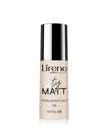 Lirene CITY MATT matting-smoothing make up - toffe (30ml)
