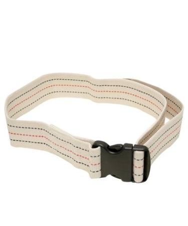 80418 Gait Belt with Quick Release Plastic Buckle 2" Width 72" Length 1 Stripe