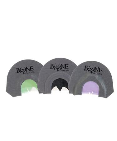Bone Collector 3 Flop Special Mouth Calls- 3 Pack- V Cut Triple Reed/Hybrid Combo Cut Double Reed/Hybrid Bat Wing Triple Reed