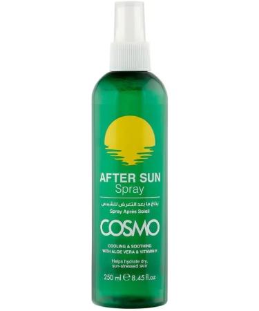 CD COSMO DESIGNS After Sun Spray 250ml | 8.45 fl.oz Cooling & Soothing With Aloe Vera & Vitamin E | for Men and Women