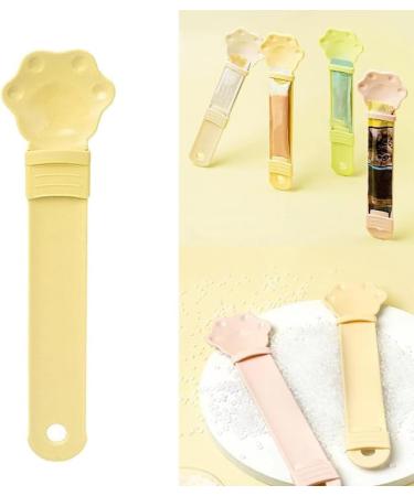 Cat Strip Happy Spoon Multi Functional Pet Spoons Cat Feeder Cat Strip Squeeze Spoon Cat Strip Feeder Cat Food Spoon Cat Treat Feeding Spoon for Wet Food (Purple) - Buy Online on GoSupps.com