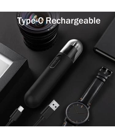 BCFHYK Rechargeable Nose Hair Trimmer for Men and Women - Waterproof USB Electric Grooming Tool - Perfect Gift for Men, Dad, or Boyfriend - Buy Online on GoSupps.com