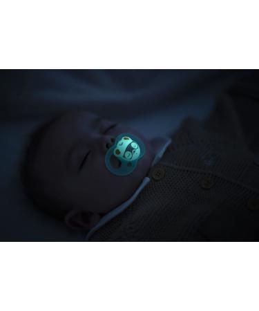 Tigex Silicone Night Pacifier Size 2 - Soothing Comfort for Babies | International Shipping Available - Buy Online on GoSupps.com