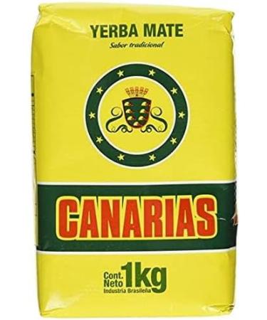 Yerba Mate Canarias 1kg - Premium Quality South American Herbal Tea - Buy Online on GoSupps.com