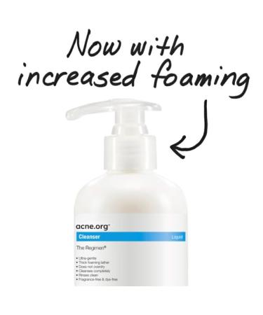Acne.org 16 oz. Cleanser - Gentle Facial Cleanser for Clear Skin - Buy Online on GoSupps.com