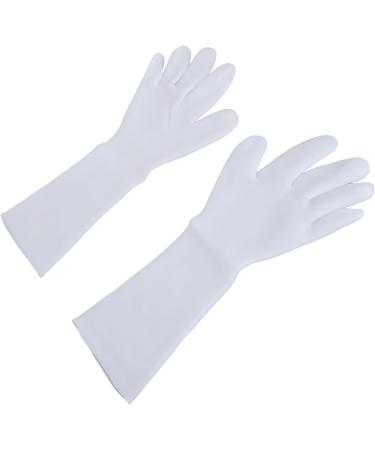 Long Moisturizing Gloves Waterproof Skin Nourishing Washable Moisturizing Hand Gloves White 1 Pair for Hand Spa - Buy Online on GoSupps.com