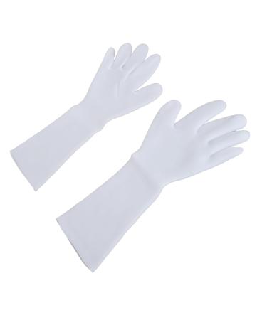 Hands Moisturizing Gloves Reusable White Nourishing Skin Gel Liner 1 Pair Long Moisturizing Gloves Skin Frendly for Hands Repair for Most Women - Buy Online on GoSupps.com