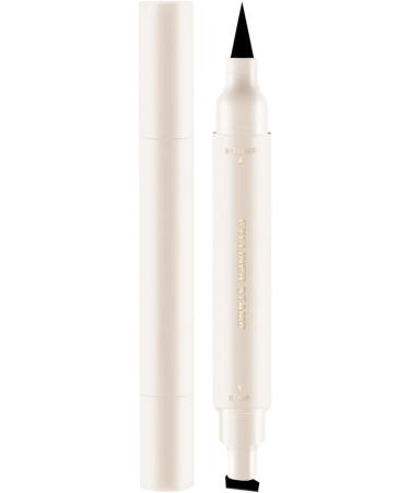 Wing Eyeliner Stamp Liquid Black Winged Eyeliner Wingliner Black Makeup Pens Double-Headed Perfect Cat Eye Look Long Lasting No Dipping White - Buy Online on GoSupps.com