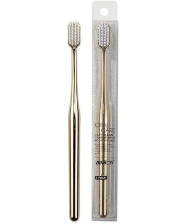 AD-BCRBgen 2/1 Deluxe Soft Bristle Toothbrush for Men - Black Gold Adult Toothbrush Care - Buy Online on GoSupps.com