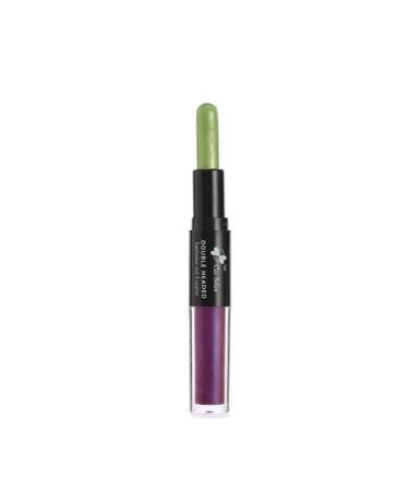 Verdant Touch Eyeshadow 2 in 1 Dual-ended Waterproof Eye Shadow and Lipstick Cosmetic Tool 12#