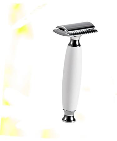 Minkissy Double Open Butterfly Manual Razor for Men - Waterproof Double-Sided Alloy Shaving Knife - Buy Online on GoSupps.com