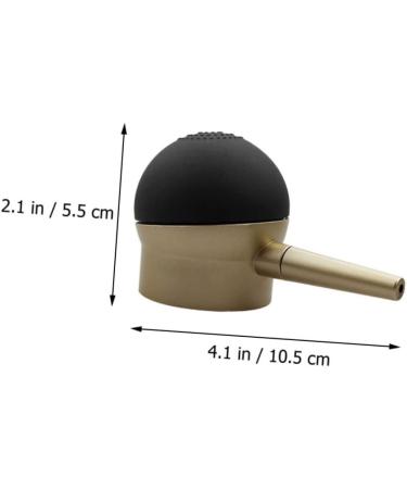 FOMIYES Reissue Nozzle Hair Styling Tools Hair Fiber Spray Applicator Hair Thickening Nozzle Spray Nozzle Hair Building Sprayer Spray Nozzle Hair Building Fibers Applicator Golden - Buy Online on GoSupps.com