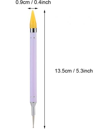 Shop Nail Art Dotting Pen - Easy to Use for Salons & Home - Purple Nail Design Tool - Buy Online on GoSupps.com