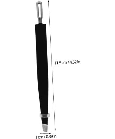 MERRYHAPY Double-Ended Eyebrow Tweezers Eyebrow Makeup Supply Eyebrow Repairing Tweezer False Eyelash Pick Tweezer Tweezer for False Eyelash Eyebrow Clip Stainless Steel - Buy Online on GoSupps.com