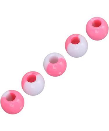 74 Pcs Round Hair Beads DIY Braid Hair Beads Braids for Girls(Pink) - Buy Online on GoSupps.com