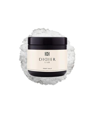 Didier Lab Beaut - Sel de Bain pour Bain de Pieds - Sel de Bain Relaxant - Soin des Pieds et du Corps - Sel de mer Lait de Ch vre - Rafra chissant Hydratant et Nourrissant - d'Origine Naturelle- 500g