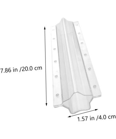 Toddmomy 3pcs Vegetable Shaping Cucumbers Watermelon Molds Fruit Shaping Heart-Shaped Pizza Transparent 20x5.5cm - Buy Online on GoSupps.com