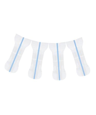 TOVINANNA 4pcs Swimming Stickers Water Proof Stickers Waterproof Pads for Women Non-woven Fabric White