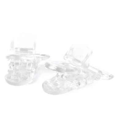 10 Durable Snull Clips & Suspenders - Transparent Pacifier Clips & Badge Holders | High-Quality Handicraft Supplies for International Shipping - Buy Online on GoSupps.com