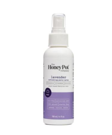 The Honey Pot Company Panty Spray 4 Oz Pack Of 2 - Lavender & Jasmine - All Natural Feminine Care - Sulfate, Cruelty, and Paraben Free - Buy Online on GoSupps.com