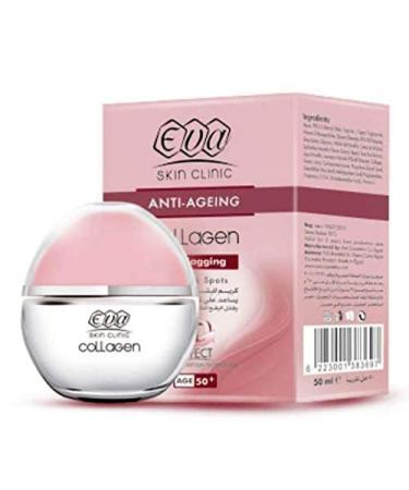 Eva Anti-Ageing Collagen Anti-Sagging Day & Night Skin Cream 3D Effect 50 ml Fragrance Free