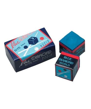 Longoni Billiard Chalk Blue Diamond 2 pieces blue one size