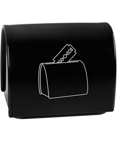 FOMIYES Razor Blade Recycling Box - 3 Pack Dispenser for Safe Razor Disposal | Durable Black Case (6.5x6cm) - Eco-Friendly Solution - Buy Online on GoSupps.com