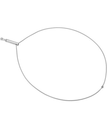 Buy Meditation Necklace - Stainless Steel Breathing Necklace for Anxiety Relief | Unisex Relaxation Jewelry - Buy Online on GoSupps.com