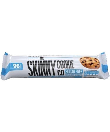 Thee Skinny Cookie Co Sugar Free Choc Chip Cookies - 96 calories per serving - Sugar Free Chocolate Chip Cookies - Pack of 4 x 230g - Buy Online on GoSupps.com