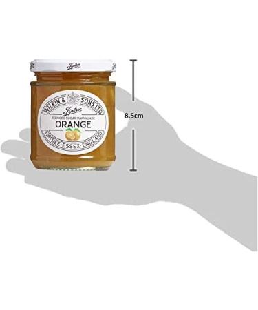 Wilkin & Sons Tiptree Orange Reduced Sugar Marmalade Medium Cut / 6 x 200g jars/Vegetarian Vegan Coeliac friendly/Gluten-Free/Made in the UK - Buy Online on GoSupps.com