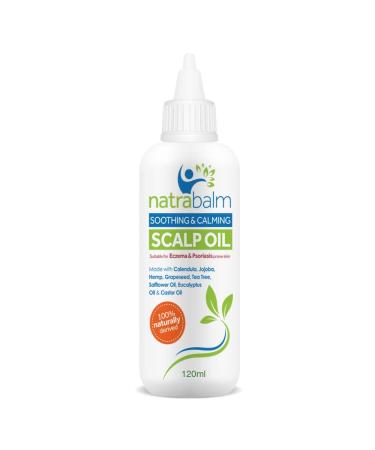 Natrabalm Scalp Oil Anti-Itch Treatment for Dry Itchy Flaky Irritated Scalps Associated with Eczema & Psoriasis