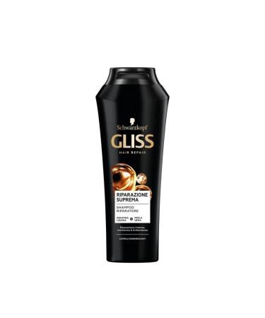 GLISS Schwarzkopf Shampoo Riparazione Suprema 8.4 Fl Oz made in Italy italian import