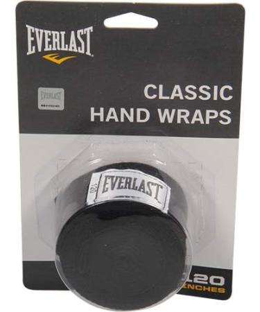 Everlast Hand Wraps Black 120 Inch - Premium Boxing Hand Wraps - Buy Online on GoSupps.com