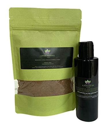Authentic Traditional Chebe powder from Chad 100g with Karkar oil 120ml