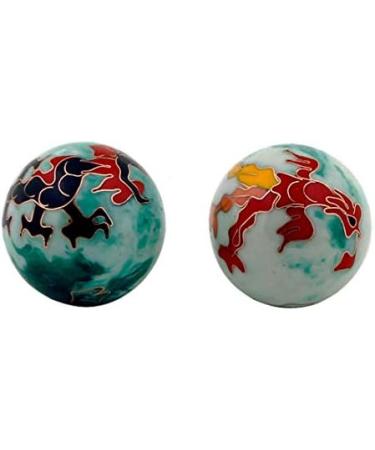 Buy Qigong Balls - 1 Pair 4.5 cm for Stress Relief & Wellness | International Shipping Available - Buy Online on GoSupps.com