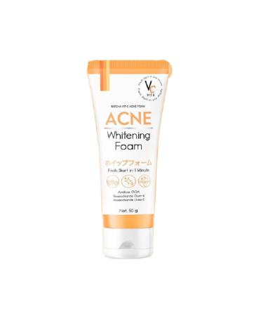 Browit By Nongchat Facial cleansing foam formulated to help with acne. 50 g.