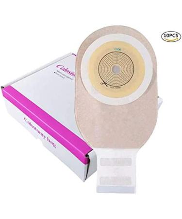 10PCS Colostomy Bags - One Piece Drainable Ostomy Pouch for Ileostomy Stoma Care - Buy Online on GoSupps.com