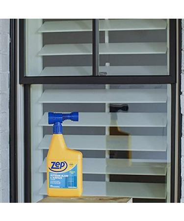 Zep Hose-End Outdoor Cleaner - 32oz (Case of 2) - Ideal for Outdoor Glass and Surfaces - Buy Online on GoSupps.com