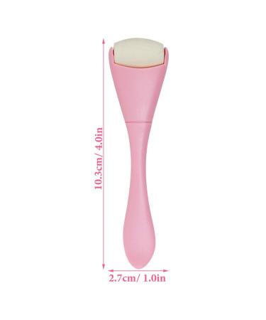 Baluue Volcanic Stone Oil Absorbing Face Roller - Portable & Reusable Skincare Tool for Oily Skin - Pink - Buy Online on GoSupps.com