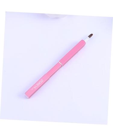 Lip Gloss Brush Concealer Makeup Brush Flexible Lipstick Brush Mini Lip Portable Lipstick Brush Eyebrow Brush Dual Ended Makeup Brush With Cover Travel Beauty Tools medium Pink - Buy Online on GoSupps.com