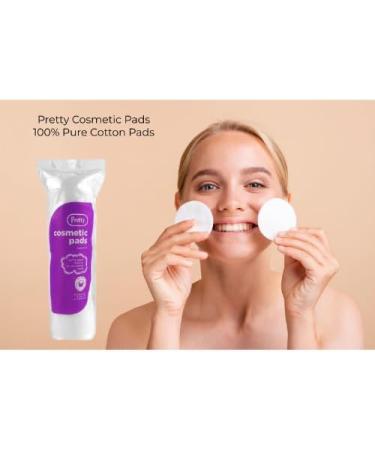 EZ SUPPLY | 480 Pretty Cosmetic Smooth 100% Pure Cotton Wool Pads Discs Face Nails Make up Manicure (Pack of 6) - Buy Online on GoSupps.com