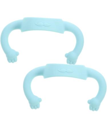 ifundom 4 Pcs Bottle Handle Milk Bottle Grips Bottle Grip Milk Bottle Accessories Bottle Accessories Silicone Bottle Grip Silicone Soft Wide Mouth Newborn 14.00X5.00X5.00CMx2pcs Sky-bluex2pcs - Buy Online on GoSupps.com