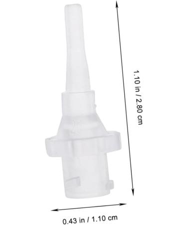 Healeved 10pcs Disposable Ear Washer Tips Compatible Ear Cleaning Tools Smooth Surface for Safe Earwax Removal Durable Material for Home Use - Buy Online on GoSupps.com