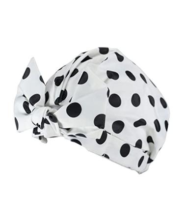 Buy Reusable Waterproof Shower Cap with Bowknot - Adjustable & Stylish for Women & Girls | International Shipping - Buy Online on GoSupps.com