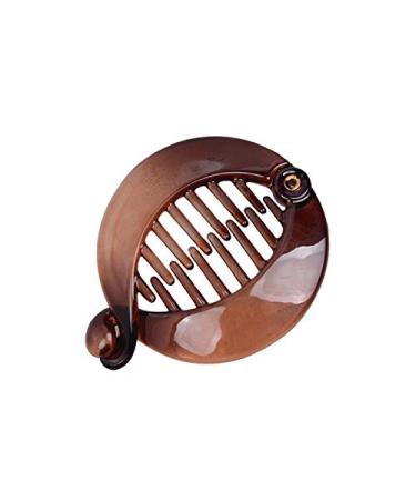 Effortless Banana Fish Hair Clips - 4 Piece Set for Stylish Ponytails | French Round Kamm Pins - Hair Accessories for Women & Girls (Random Color) - Buy Online on GoSupps.com