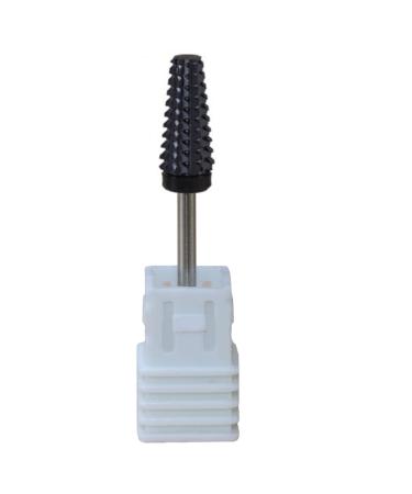 Nail Polishing Bit Nail Drill Bits 5 in 1 Nail Polishing Bit for Nail Drill Cone Shape Manicure Drill Bit for Gel Polish Nail Art Tool 2.35mm