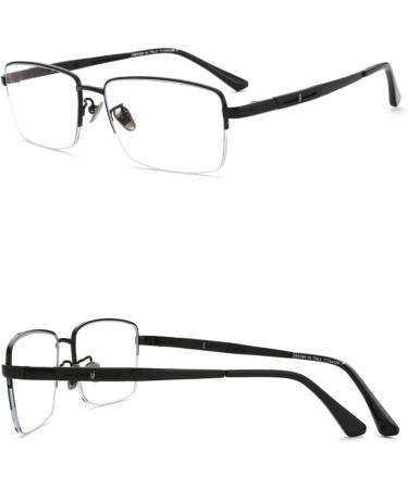 Riccie Intelligent Men's Glasses | Pureitan Varifocus Anti-Blue Presbyopia Glasses | HD Aspherical Resin Readers +1.0 to +3.0 - Buy Online on GoSupps.com