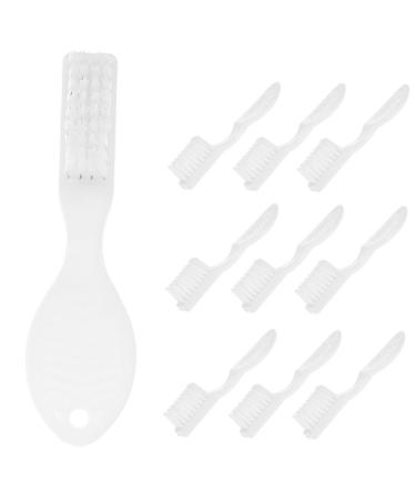 Minkissy 20st prison toothbrush clear toothbrush hand toothbrush cleaning toothbrush toothbrush prison toothbrush portable toothbrush manual spoon soft place travel plastic